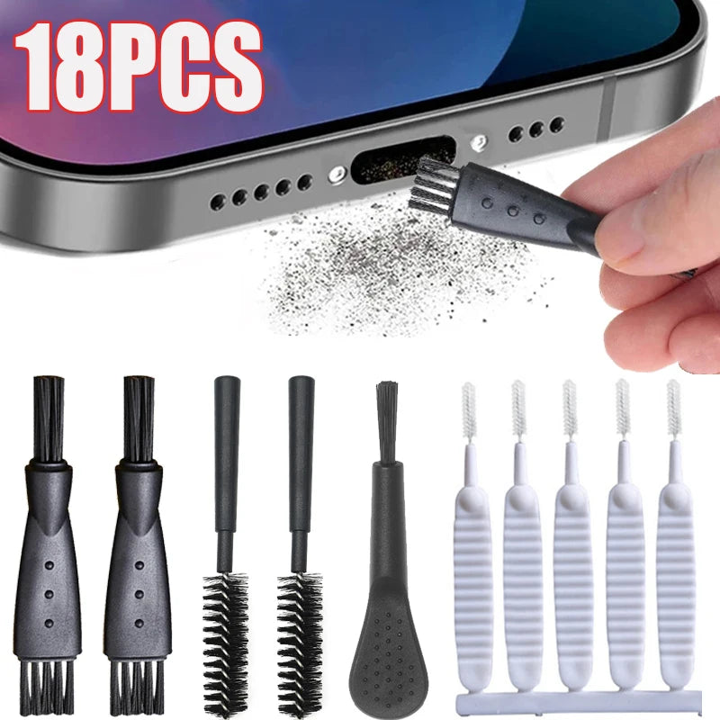 Phone Charging Port & Speaker Cleaner Brush Kit