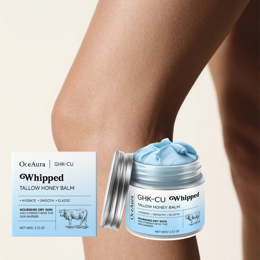 OceAura Tallow & Honey Body Balm – Face & Body Moisturizer