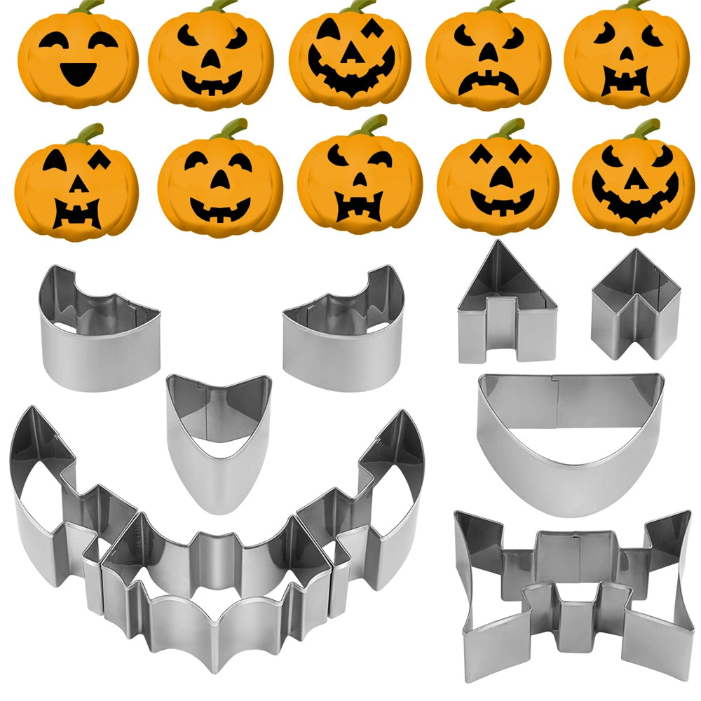 Stainless Steel Pumpkin Carving Kit – Halloween Cutter Set