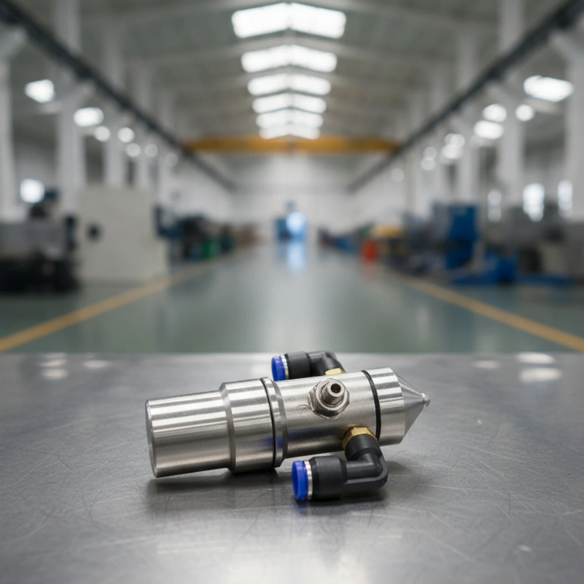Industrial Side Inlet Misting Nozzle – Factory Humidifier