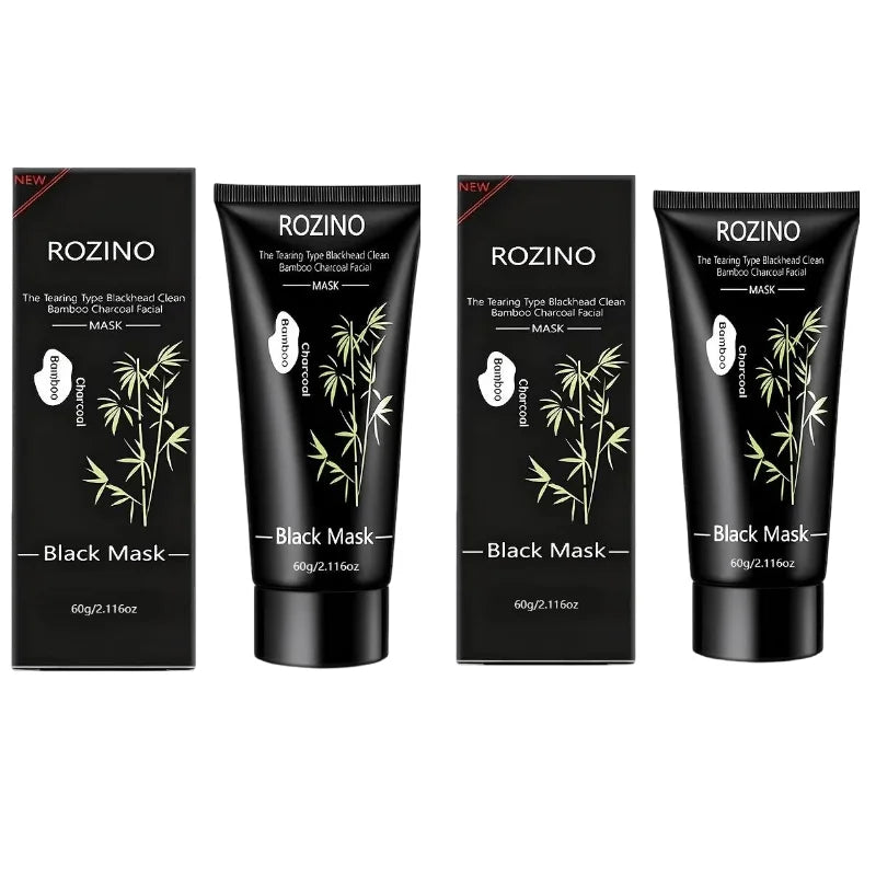ROZINO Bamboo Charcoal Peel-Off Mask 60g – Deep Pore Cleanser