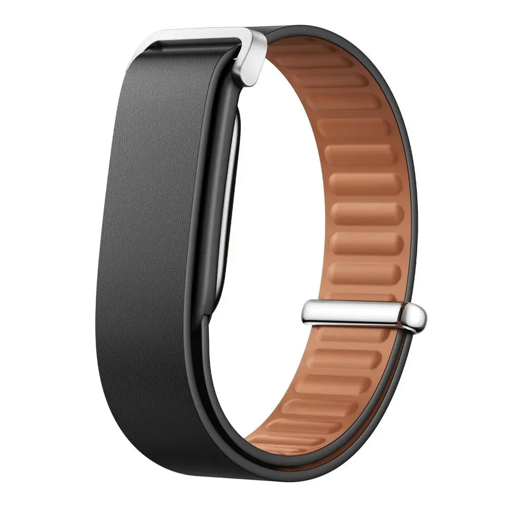 PU Leather Loop Watch Band for Fitbit – Adjustable Sport Strap