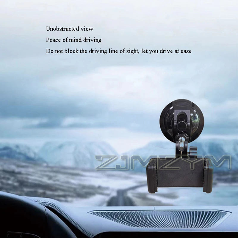 Universal Suction Cup Car Phone Mount – Adjustable Bracket