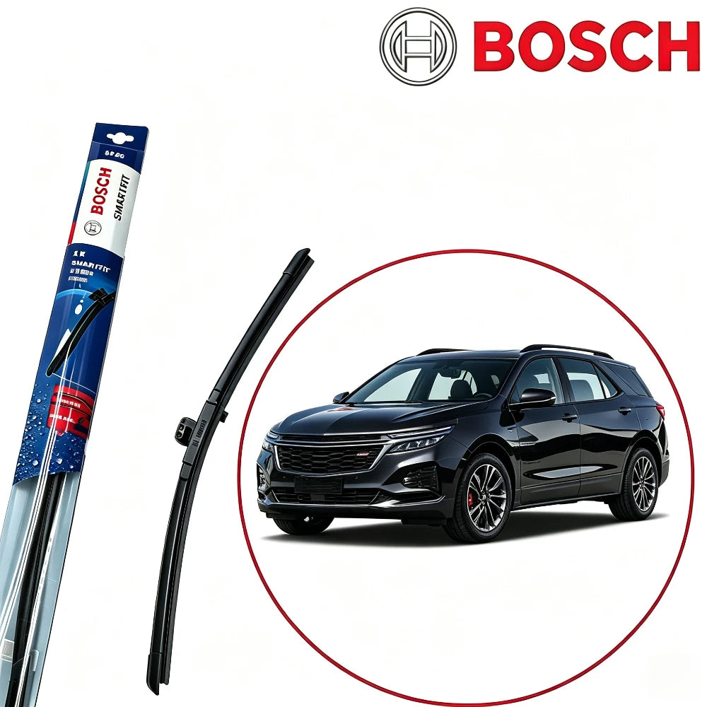 Bosch SMARTFIT Wiper Blades 14–26 Inch | Quiet & Clear Vision