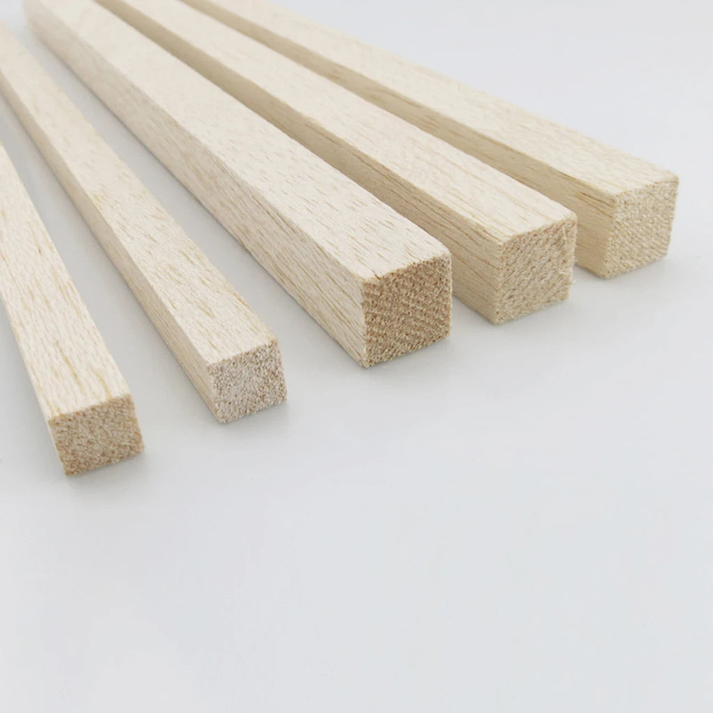 330mm Balsa Wood Craft Strips – DIY Model Building (5-Pack)