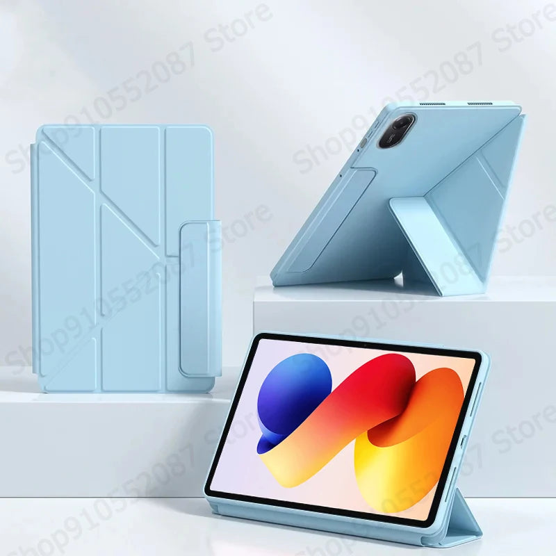 Redmi Pad 2 Pro 12.1" Magnetic PU Leather Tri-Fold Case