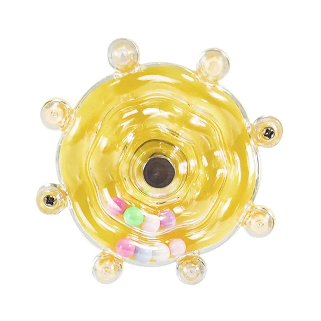 6-Pack Parrot Rotary Wheel Rattle Cage Toys for Small Birds