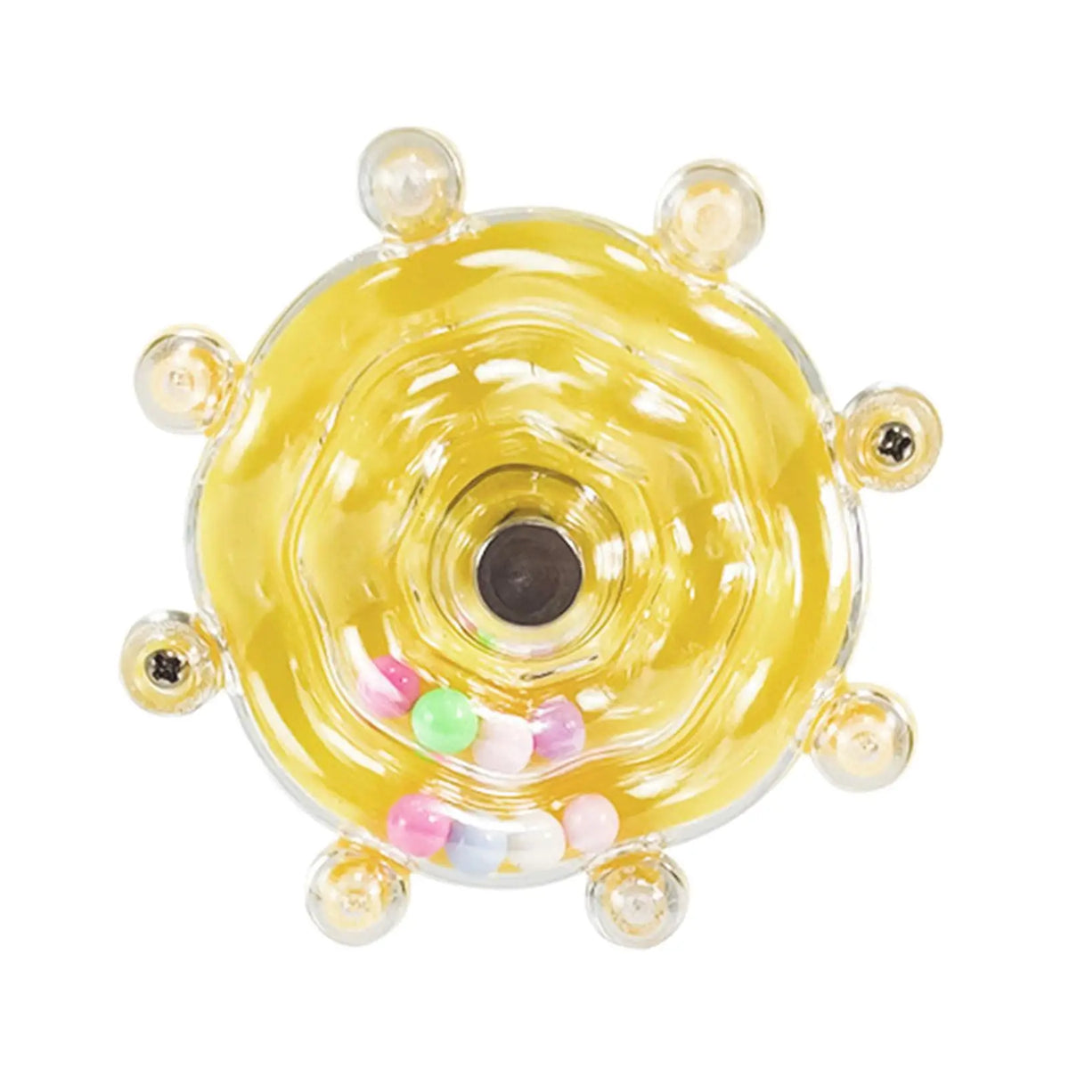 6-Pack Parrot Rotary Wheel Rattle Cage Toys for Small Birds