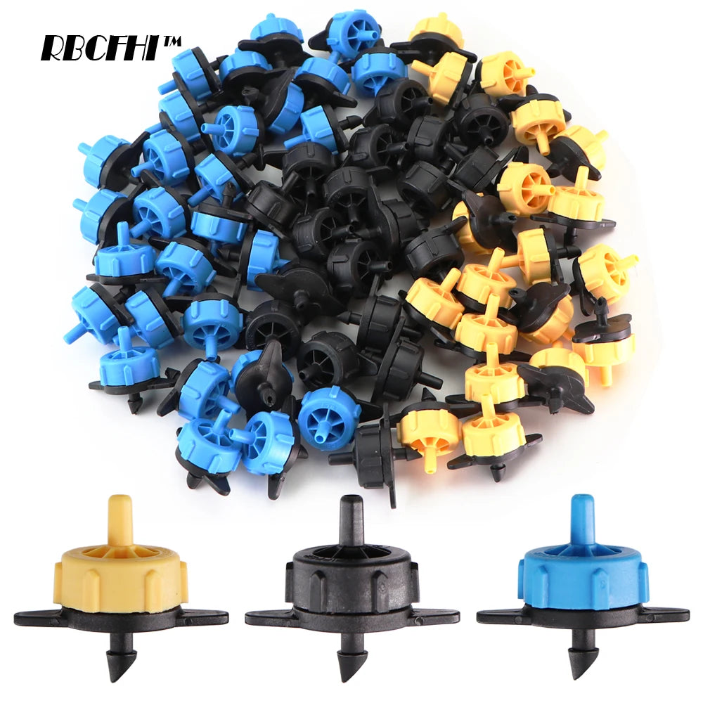 Pressure Compensating Drip Emitters 2L 4L 8L | Garden Irrigation