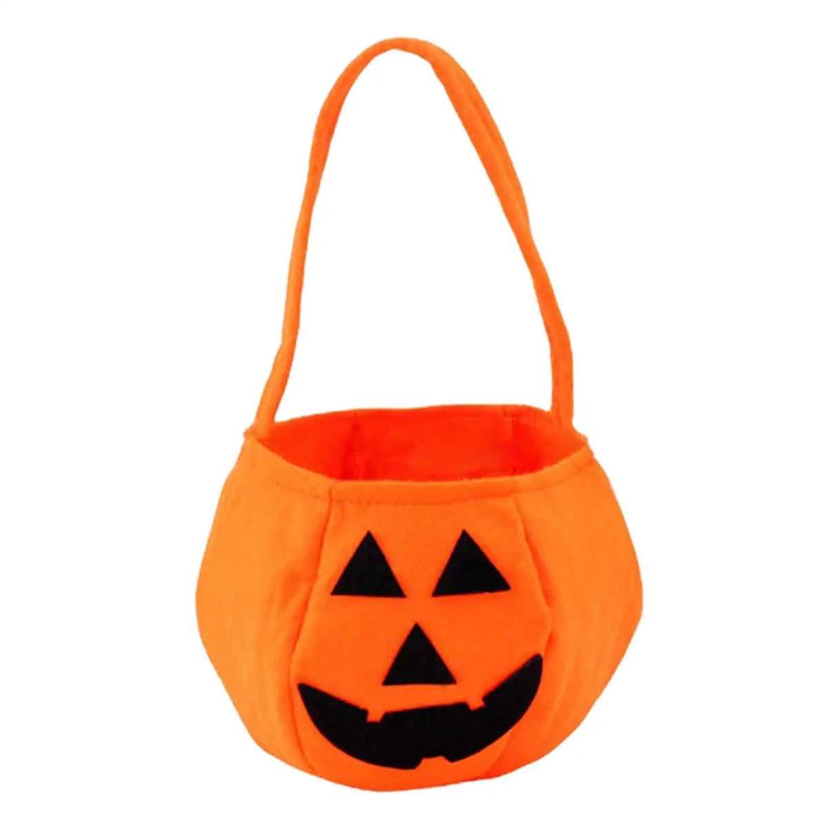 Halloween Pumpkin Shoulder Bag – Candy Tote for Kids & Women