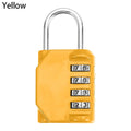 4-Digit Combination Padlock – Waterproof Rust-Proof Travel Lock