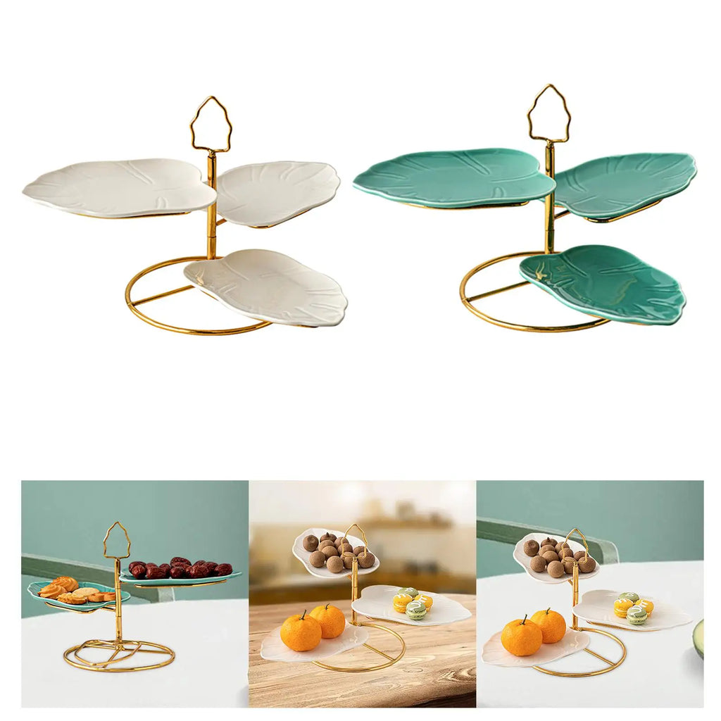 3-Tier Cake Display Stand | Cupcake & Dessert Serving Platter