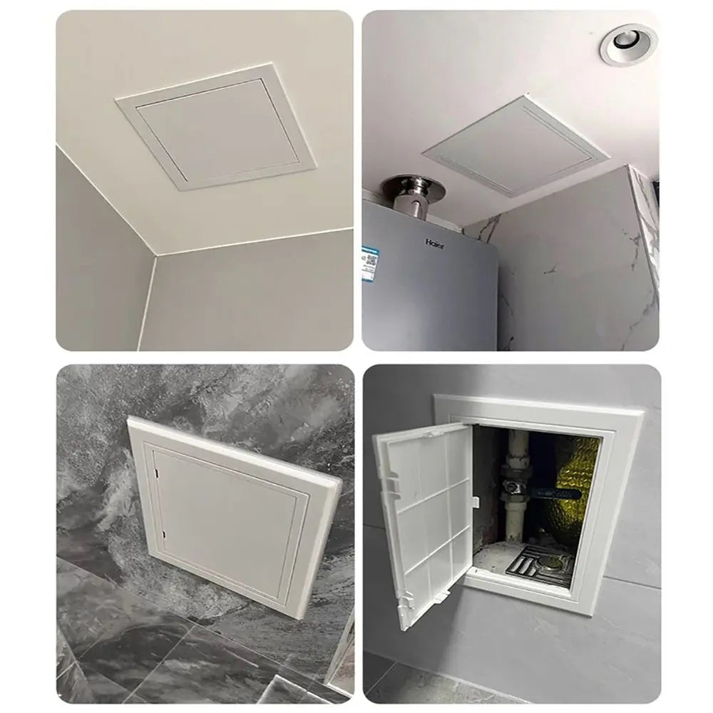 White Hinged Access Panel – ABS Plastic Wall & Ceiling Hatch