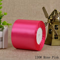 8cm Wide Satin Ribbon – Gift Wrapping & Wedding Décor