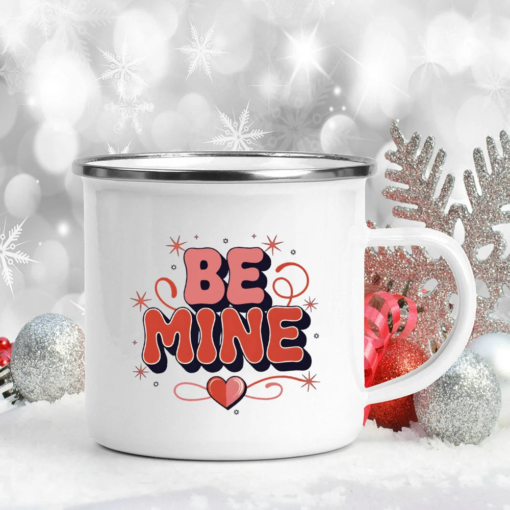 "You Make Me Melt" Enamel Mug – Valentine's Day Gift