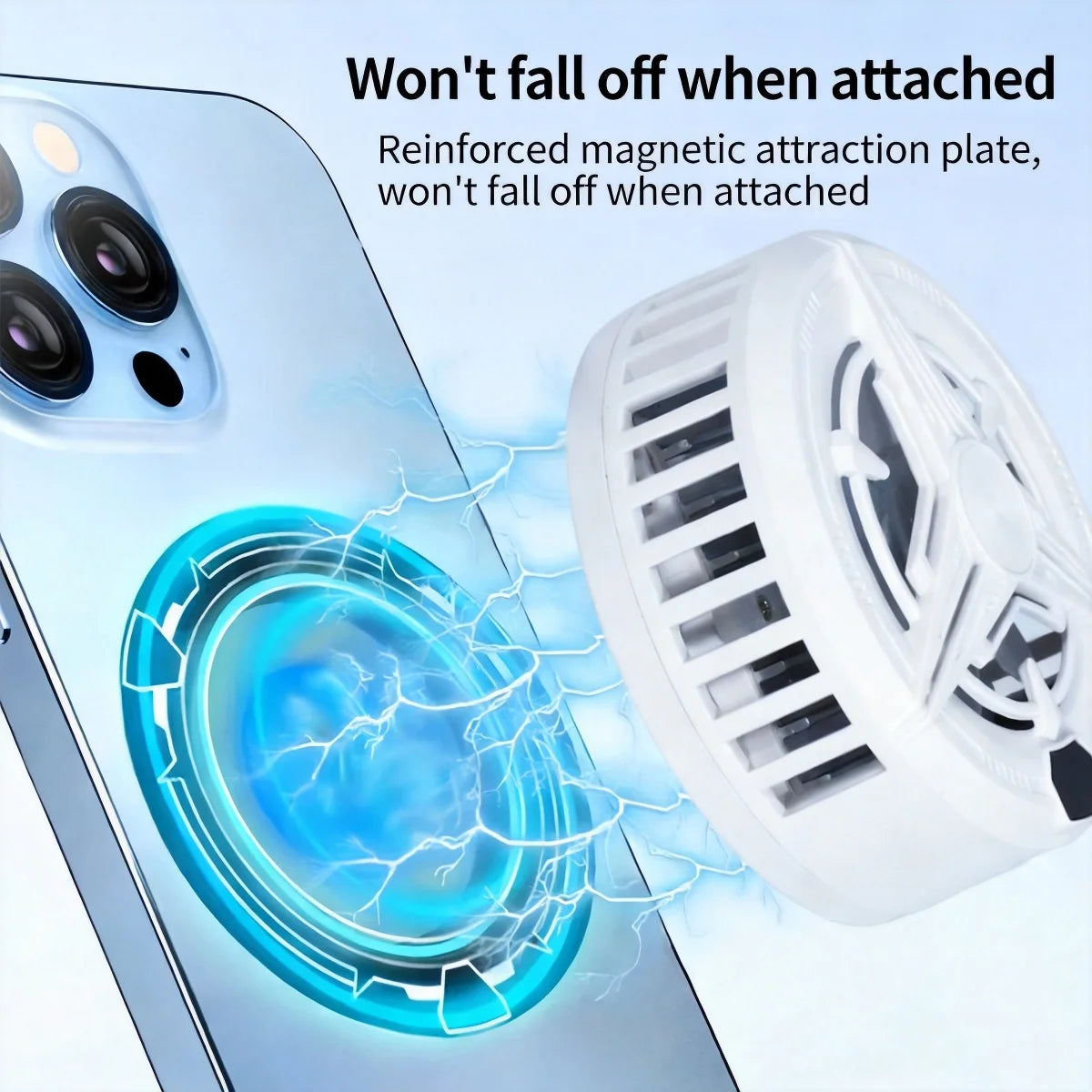 Magnetic Phone Cooling Pad – Superconducting Metal Heat Sink