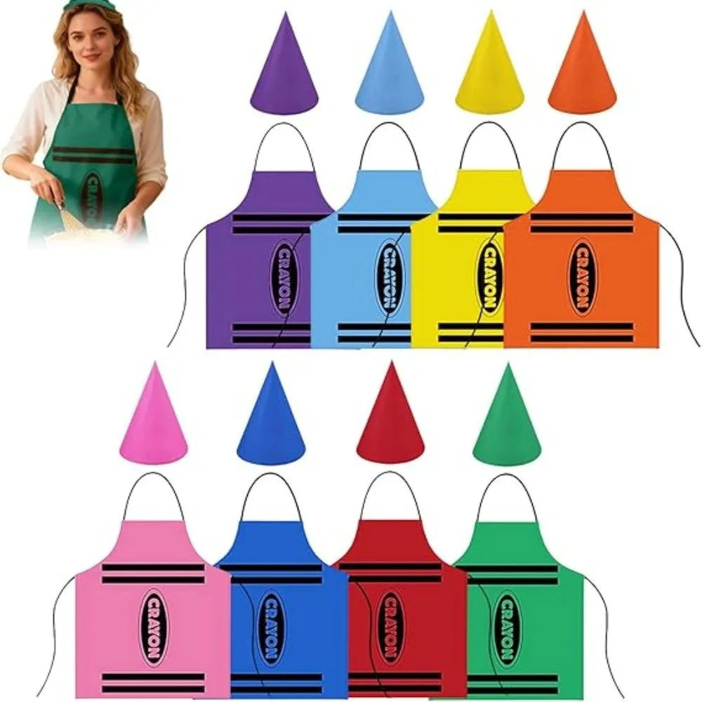 Crayon Costume Apron & Hat Set – Halloween & Book Day