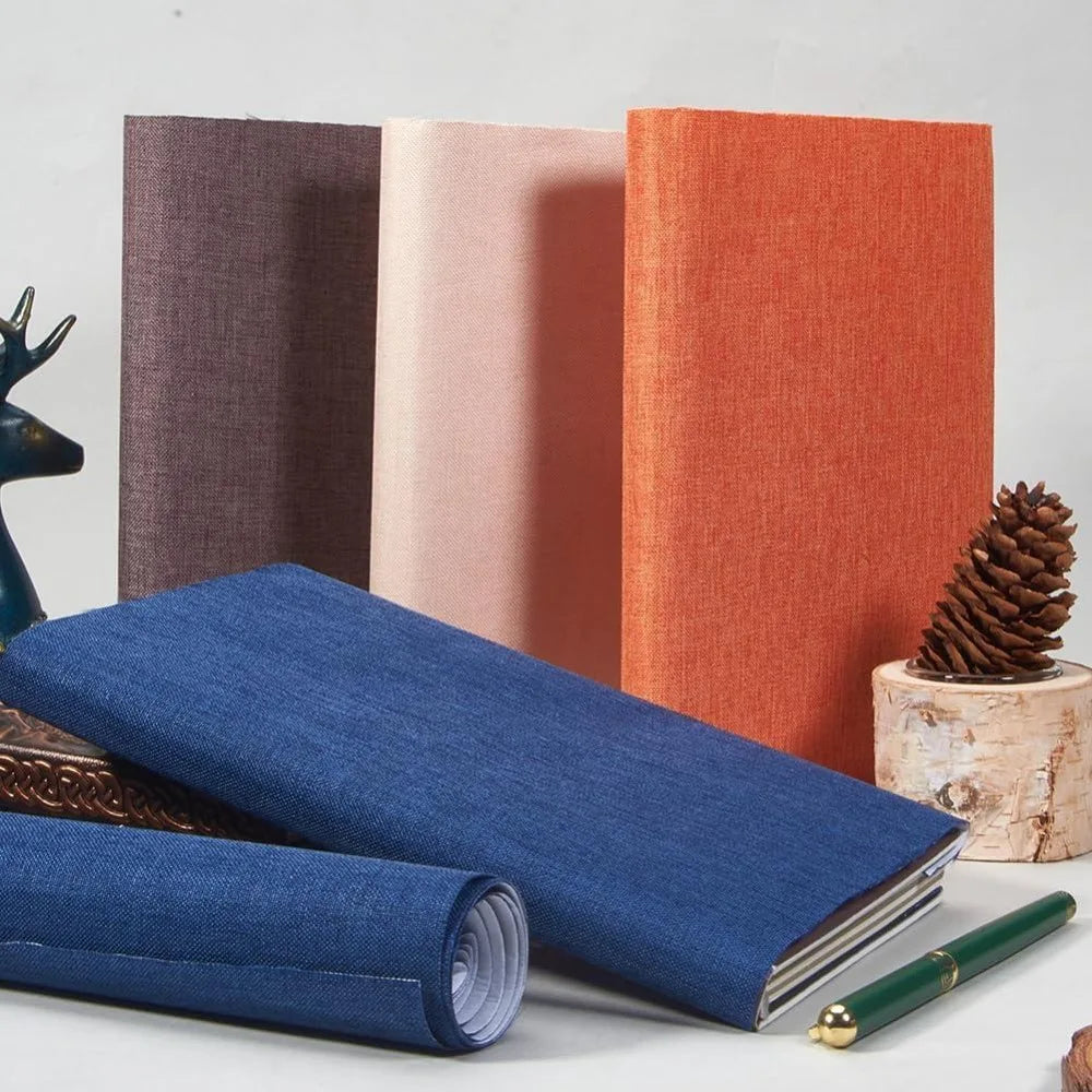 Sailor Blue Book Binding Cloth 51x11.8" – Fabric Paper-Backed