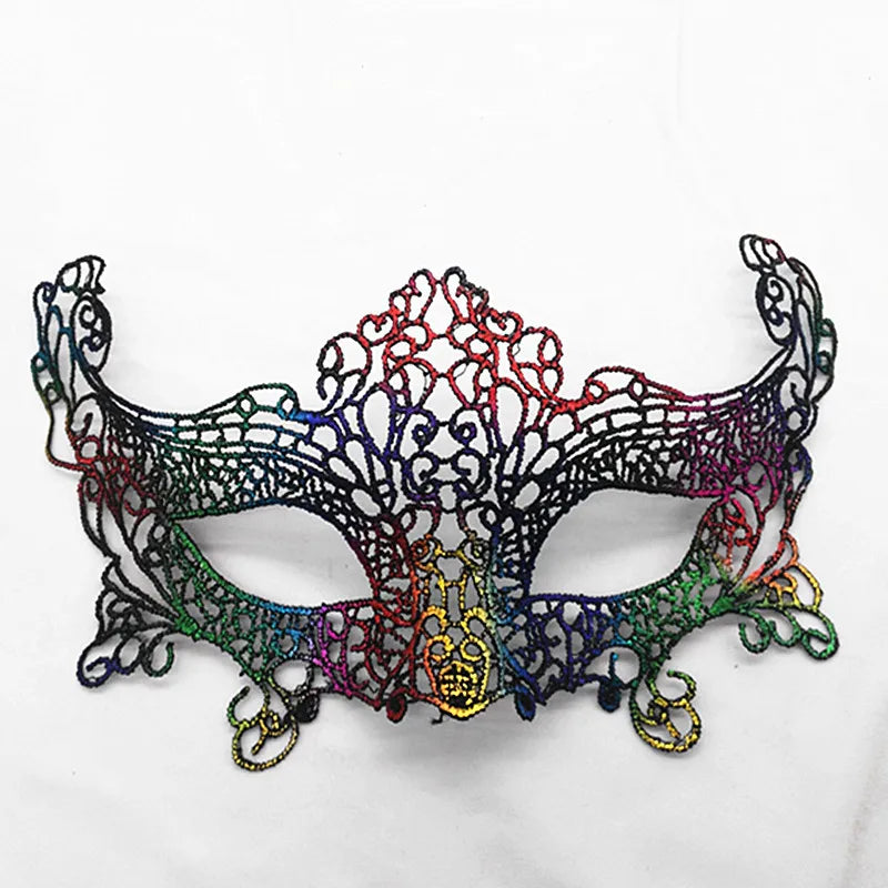Elegant Venetian Lace Eye Mask – Masquerade & Carnival