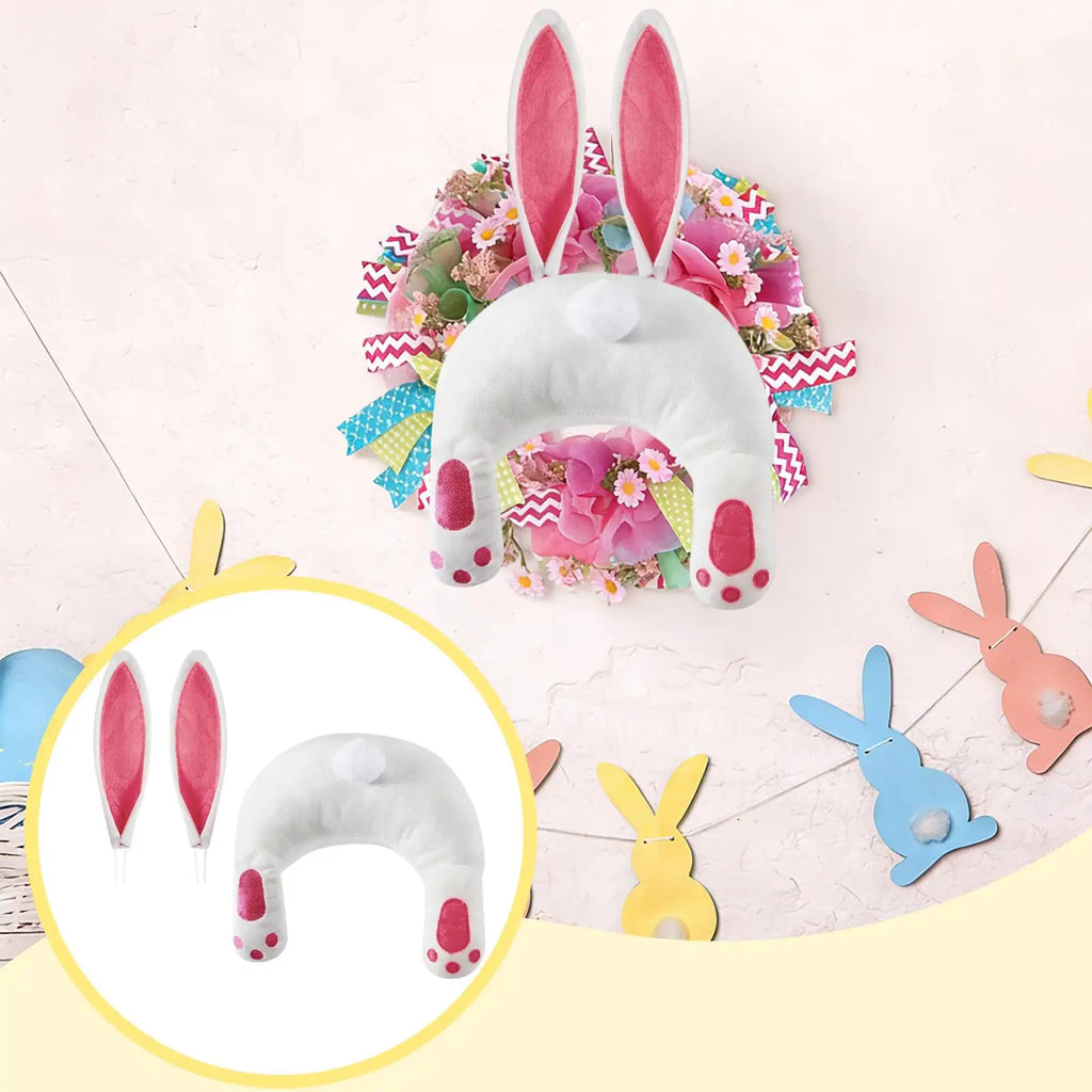 Easter Bunny Butts Wreath Kit – DIY Ears & Tail Attachment