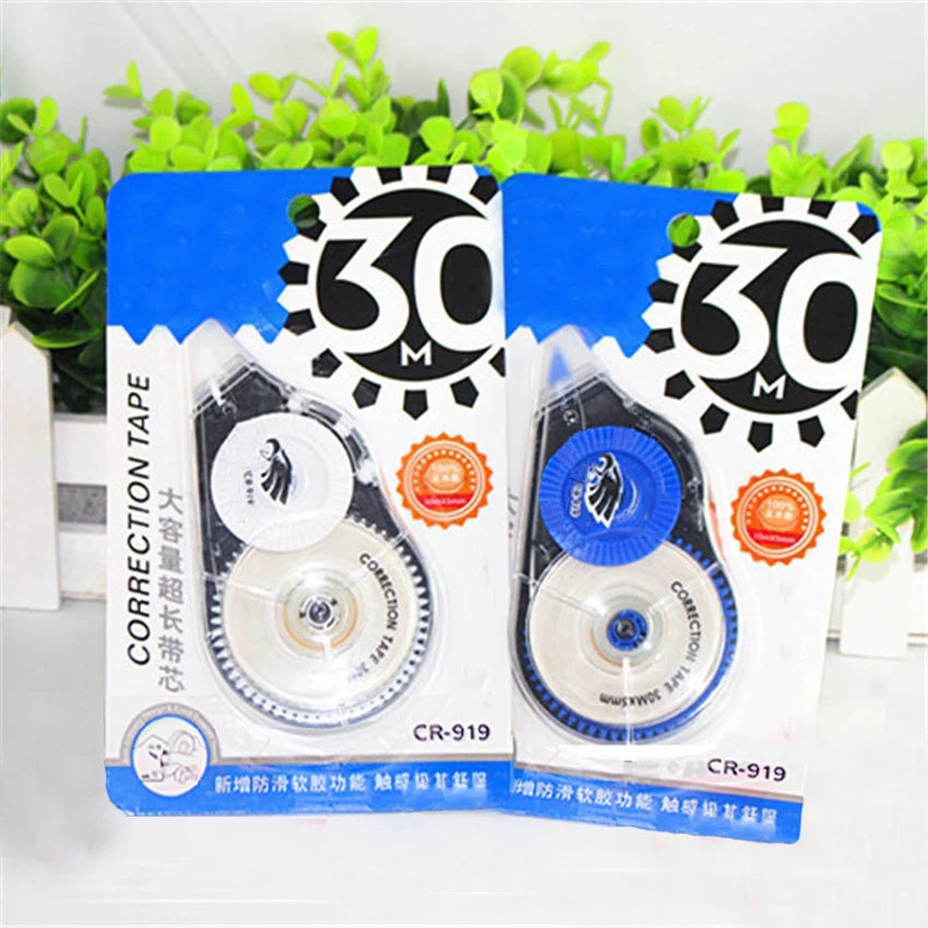 30M Extra Long Mini Pocket Correction Tape | Students & Office