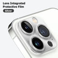 Metal Tempered Glass Camera Lens Protector for iPhone