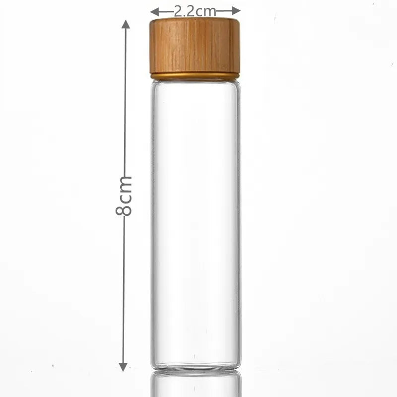 Mini Glass Bottles with Cork Stoppers – Wedding Vials & DIY Favors