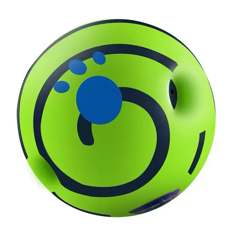 Squeaky Wobble Dog Ball – Interactive Puzzle Toy