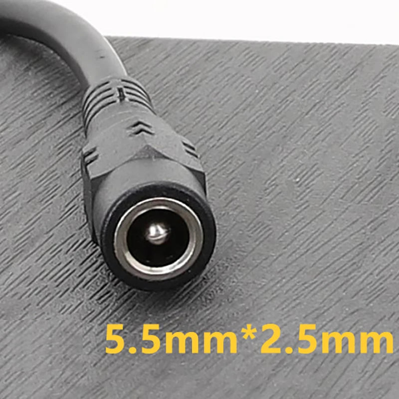 DC 12V to SATA Power Cable – 1 to 4 Port HDD Splitter Adapter