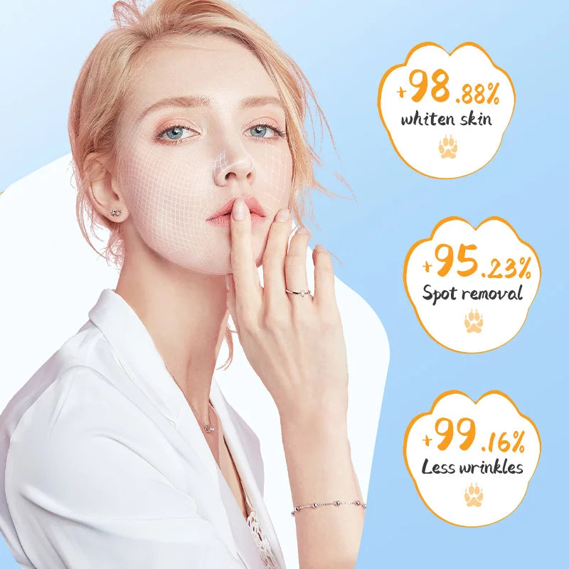 LAIKOU 10-Pack Animal Cartoon Sheet Masks – Deep Hydrating