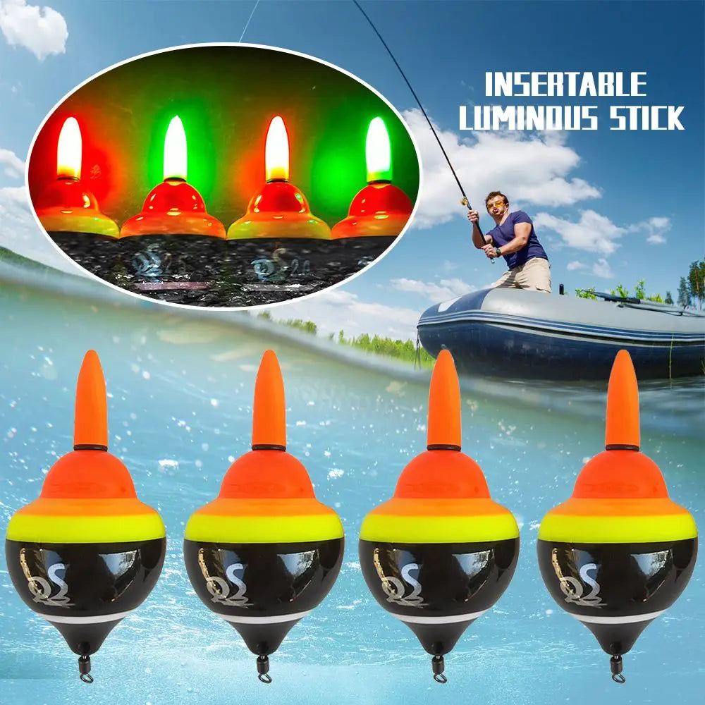 ABS Rock Fishing Float Buoy with Luminous Stick Insert