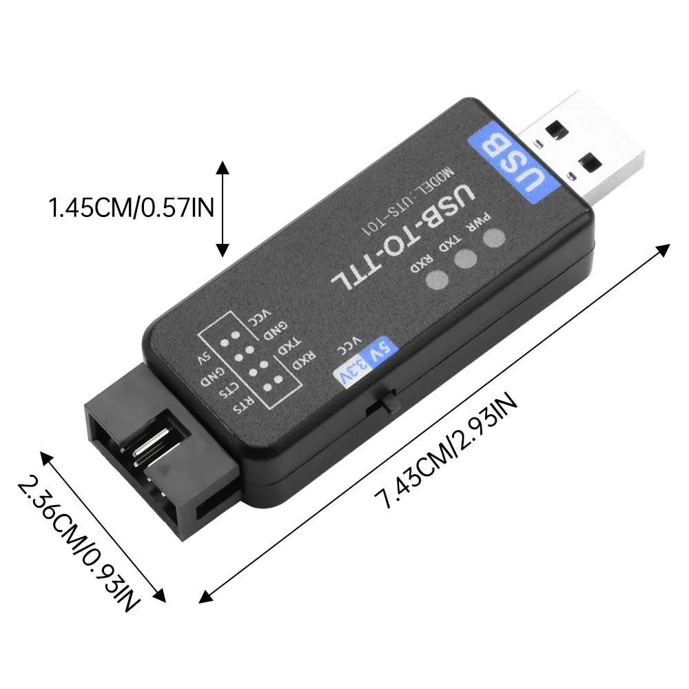 USB to TTL Serial Converter CH343G Module – USB/Type-C