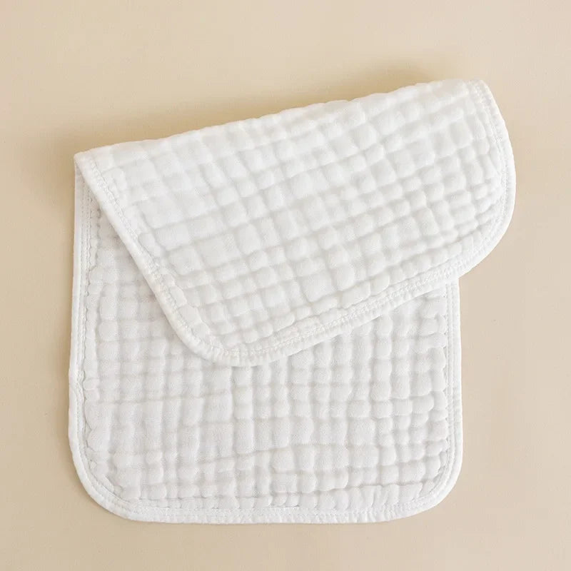 6-Layer Cotton Muslin Baby Washcloths – Soft Face Towels