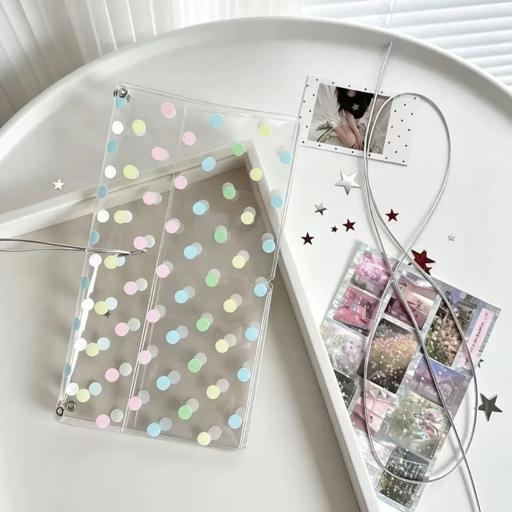 Transparent PVC TN Traveler Notebook Cover with Elastic Band