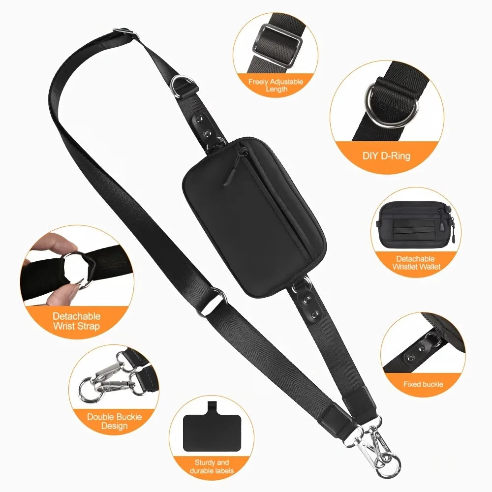 Waterproof Sports Phone Bag – Shoulder & Waist Pack Dual Use