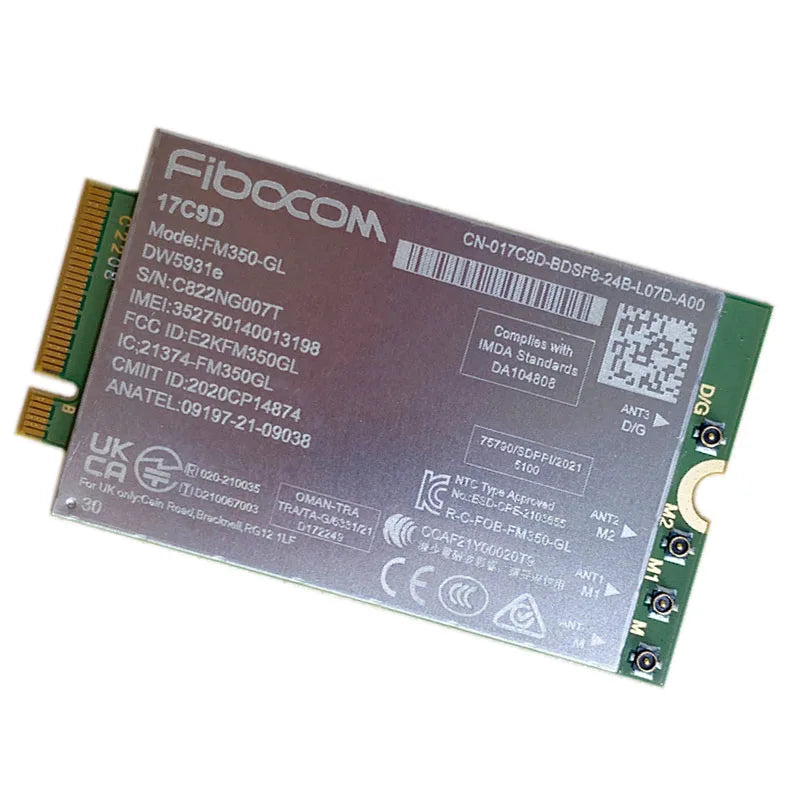 Fibocom FM350-GL DW5931e 5G M.2 Module for Dell Latitude