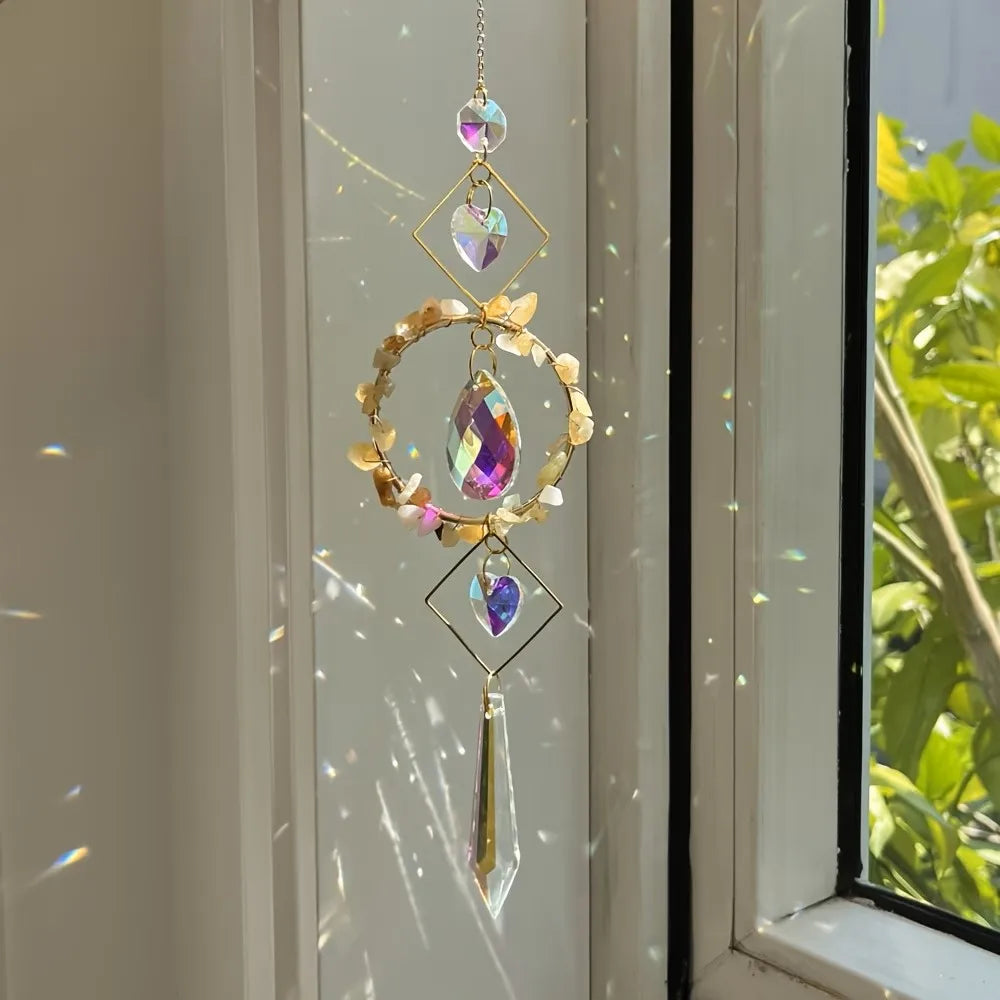 Rainbow Crystal Suncatcher Prism Window Hanging Ornament