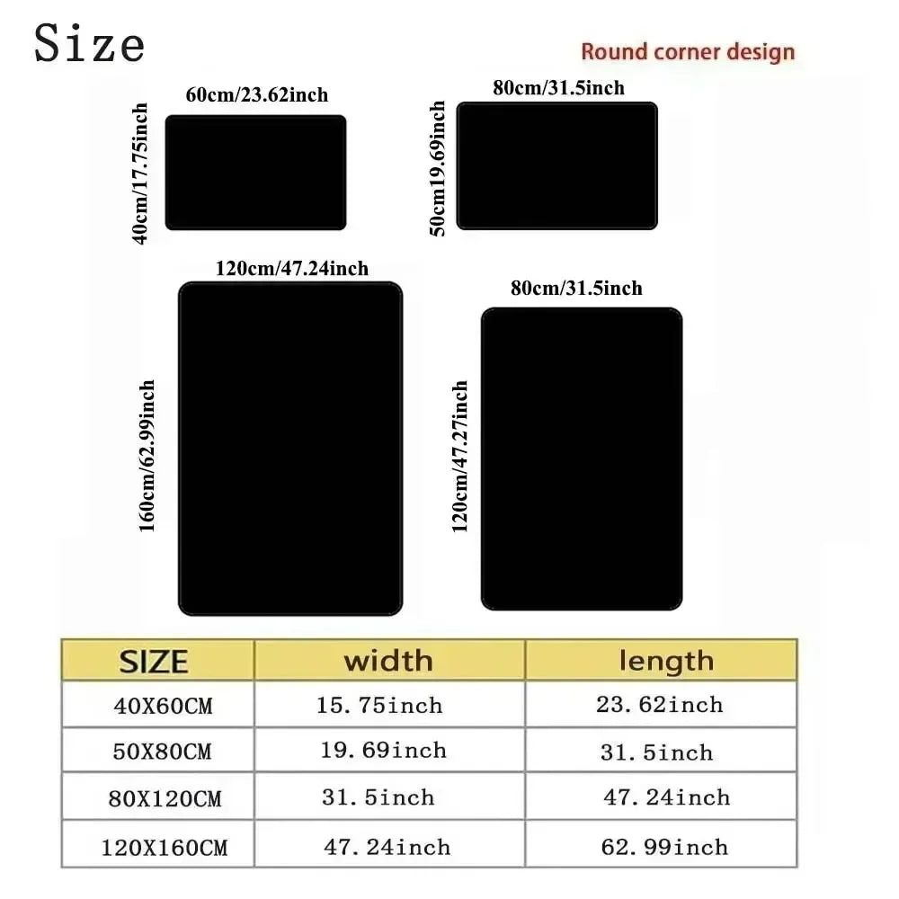 Kids Cartoon Road Play Mat – Non-Slip Floor Rug | 4 Sizes