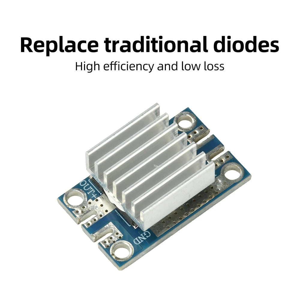 Solar Backflow Prevention Ideal Diode Module 20A 50A 70A DC 4–90V