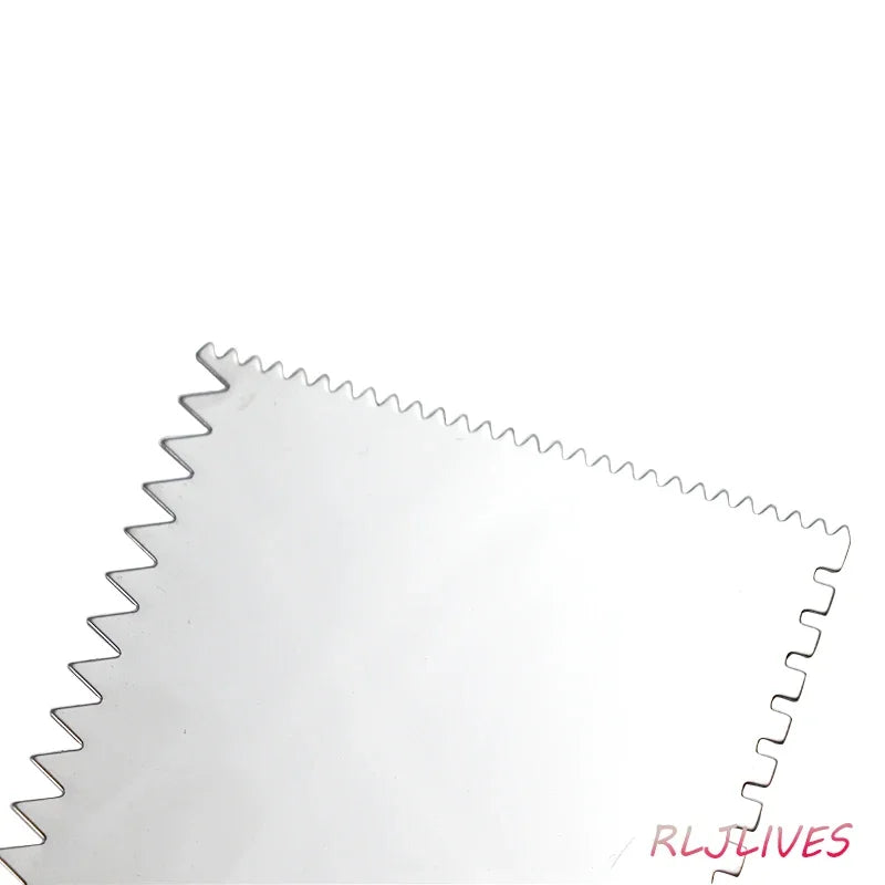 Stainless Steel Serrated Clay Scraper & Pottery Sculpting Tool