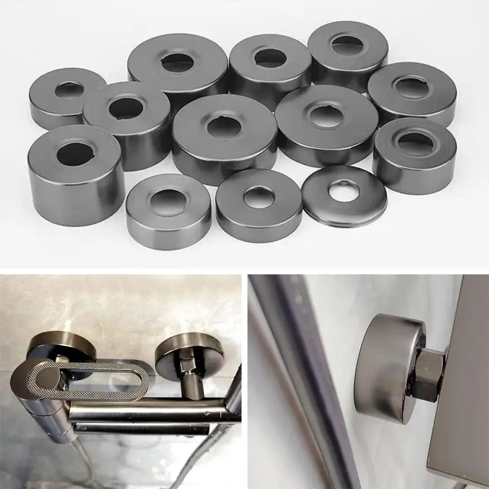 Stainless Steel Round Pipe Flange Cover – Faucet Escutcheon