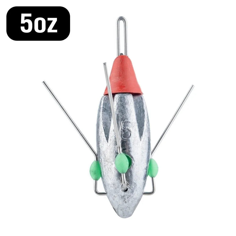 Sputnik Spider Fishing Sinkers 3oz–8oz | Glow Bead Beach Weights