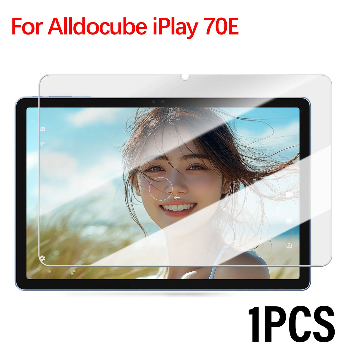 Tempered Glass Screen Protector for Alldocube iPlay 70E | HD Clear