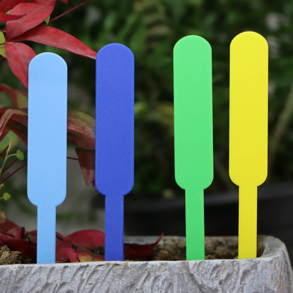 Waterproof PVC Plant Tags – Colorful Nursery Markers & Labels
