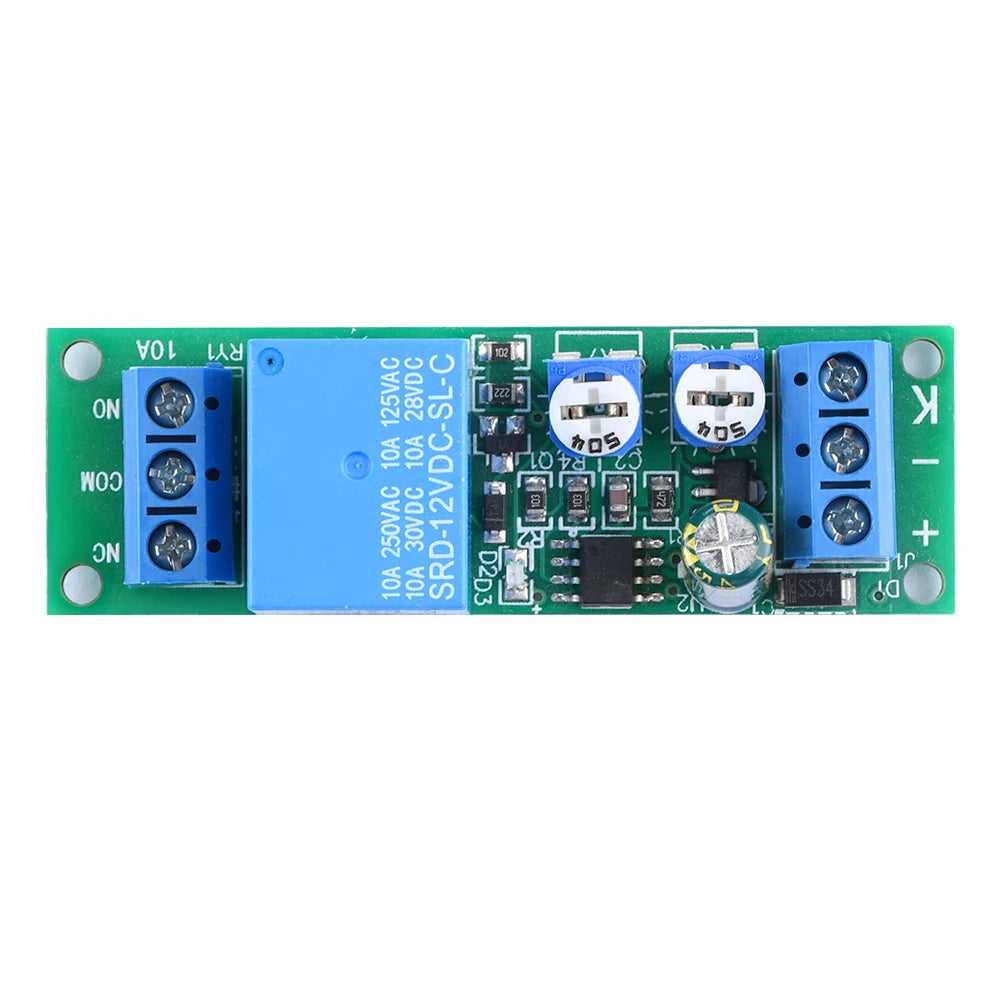 DC 5V 12V 24V Dual-Delay Relay Module | Adjustable Timer