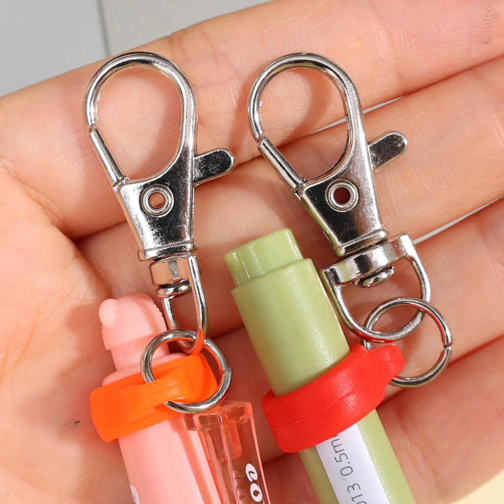 Silicone Pen Clip with Lobster Clasp | Anti-Lost Pen Holder
