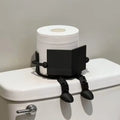 Cute Robot Toilet Paper Holder – Freestanding Countertop Stand