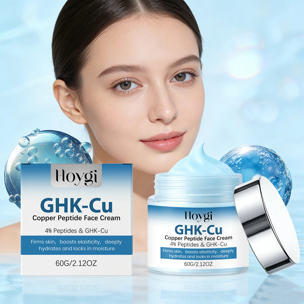4% GHK-Cu Copper Peptide Face Cream – Firming & Hydrating