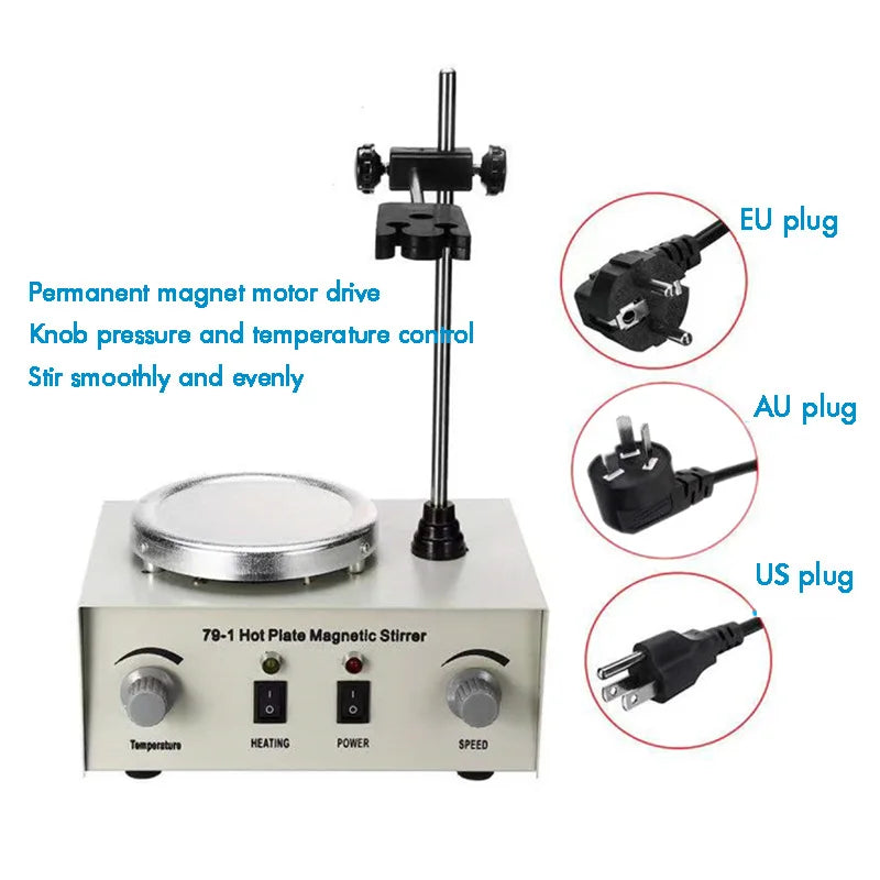 Magnetic Heating Stirrer – Electronic Temperature Control Mixer