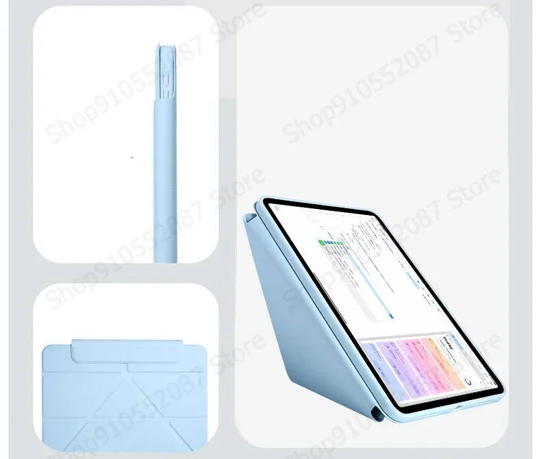 Redmi Pad 2 Pro 12.1" Magnetic PU Leather Tri-Fold Case